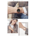 Reloj de pulsera Qaurzt de marca OLEVS 2019 para mujer, reloj de pulsera de malla de acero resistente al agua, reloj de mujer, vestido de moda, bonito reloj para niñas